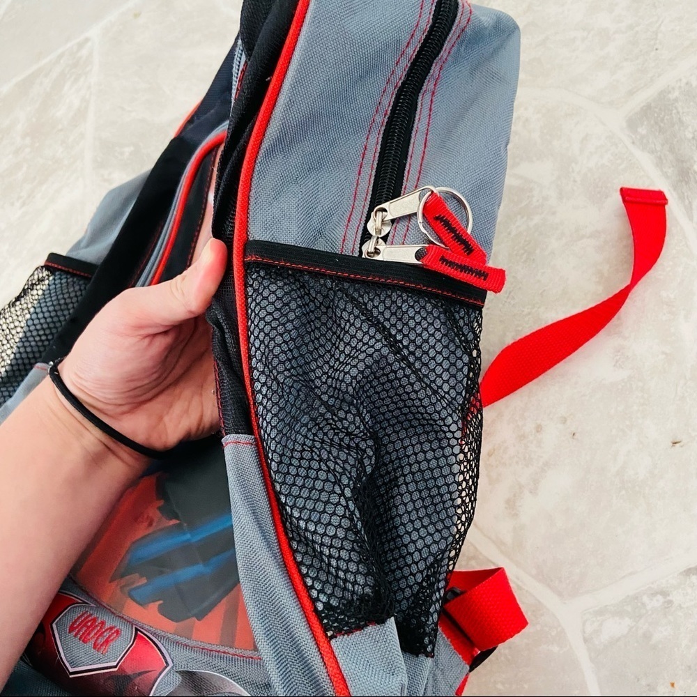STAR WARS darth Vader gray and black backpack school bag - Picture 7 of 14